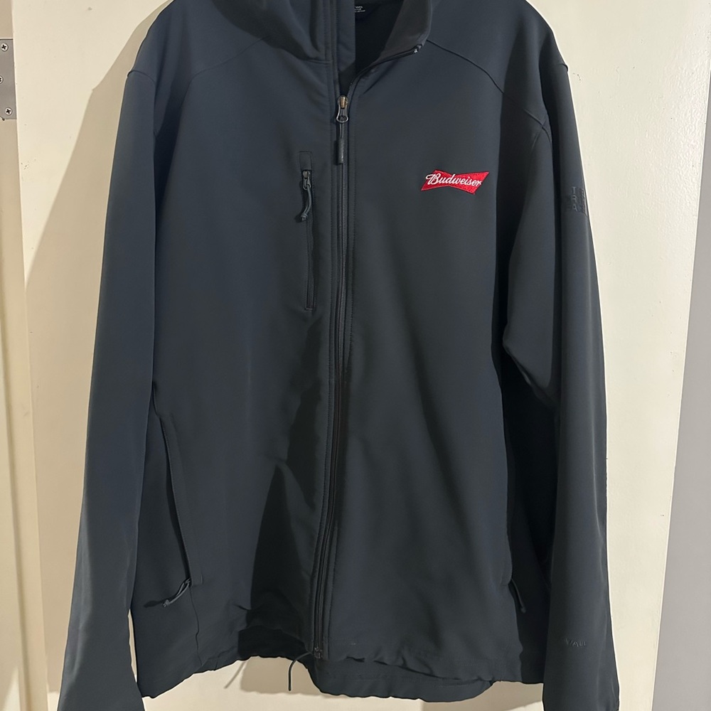 The North Face Budweiser Men's Dark Gray Performance Jacket